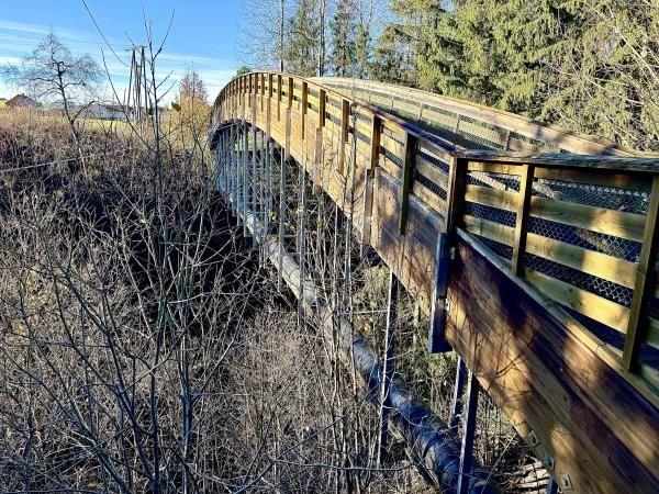 Lenke til artikkel: Skal sikre hovedvannledningen på brua over Risdalen